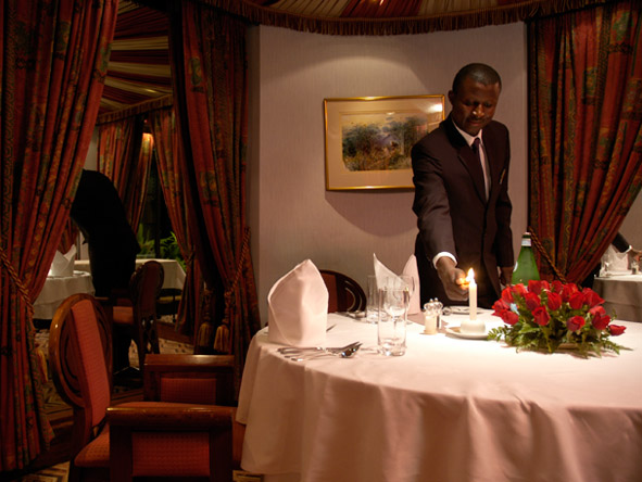 The cuisine served at Nairobi Serena ranges from Kenyan & Indian to North African & Italian.