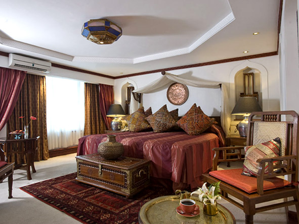 Accommodation ranges from family-friendly interconnecting rooms to palatial suites.