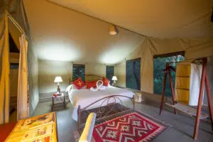 Guest tent.