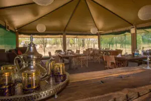 Lounge and dining area