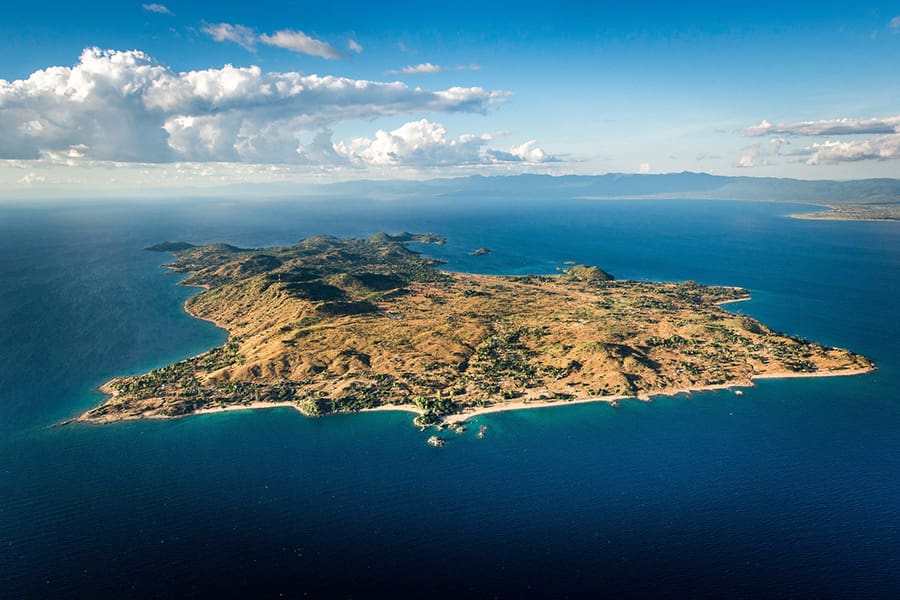 La isla de Likoma, en el resplandeciente lago Malaui.