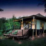 Escápese a una suite del Ngala Tented Camp.