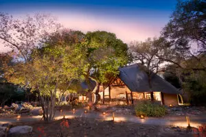 Situado en una reserva privada dentro del famoso Parque Nacional Kruger.