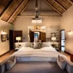Luxury bedrooms at Ngala Safari Lodge.