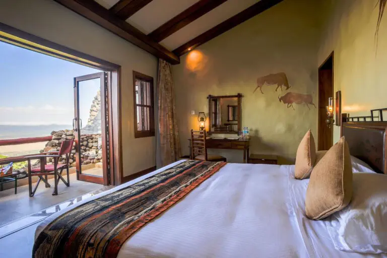 Bedroom with a view.