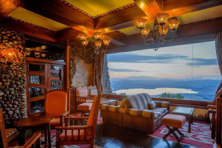 View from the lounge.