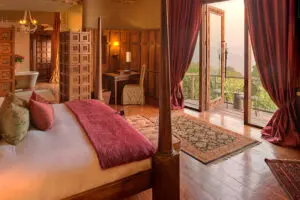 Las lujosas suites de los campamentos Norte y Sur ofrecen unas vistas increíbles.