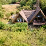 Nile Safari Lodge Banda.