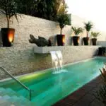 Have a refreshing dip after a long hot summer day in the evening.