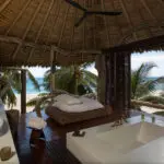 Luxurious bathrooms with incredible views.