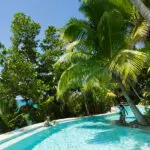 Cool off in the refreshing pool.