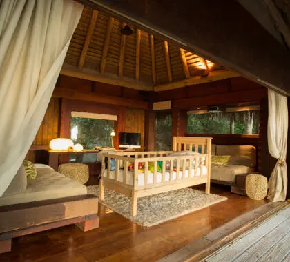 Enjoy large and spacious family rooms.