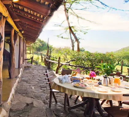 Everything about Nyati House revolves around you & your choices, including the dinner venue!
