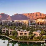 One & Only Cape Town with a view of Table Mountain.