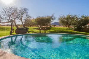 Take a dip i the pool.
