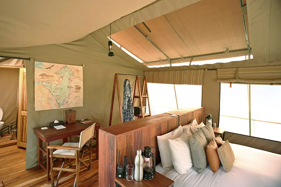 Las habitaciones son amplias y eminentemente confortables.