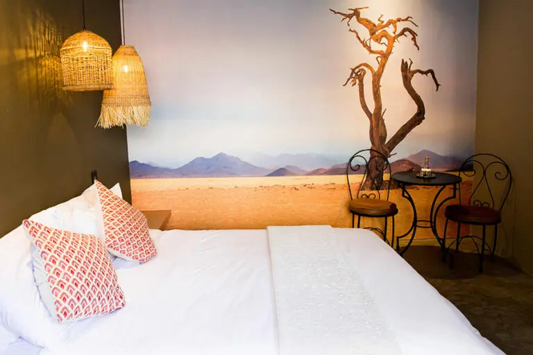 Olive Grove Guesthouse, standard bedroom interior.