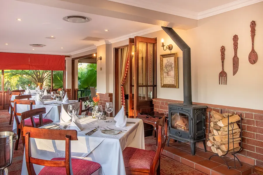 Acogedor restaurante.