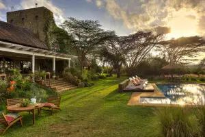 La piscina del Ololo Safari Lodge.