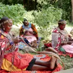 Crafts with Olonana Lodge.