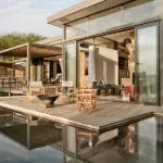 The ultra-luxurious Geoffrey Kent Suite has two en-suite bedrooms and a shared living area. 