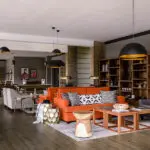 The main guest area at Olonana. 