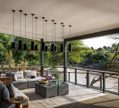 Stunning views from the lounge.