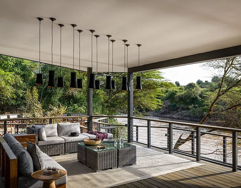 Stunning views from the lounge.