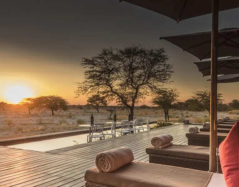 The Spa plunge pool.