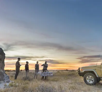 Stop for sundowners.
