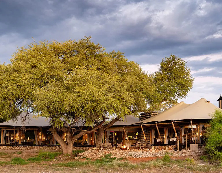A sophisticated atmosphere & no children under 12 make this camp ideal for discerning travellers.