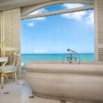 Baño de la suite presidencial