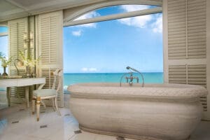 Baño de la suite presidencial
