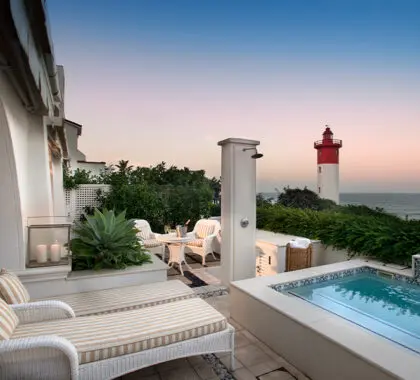 Suite de lujo con vistas al mar