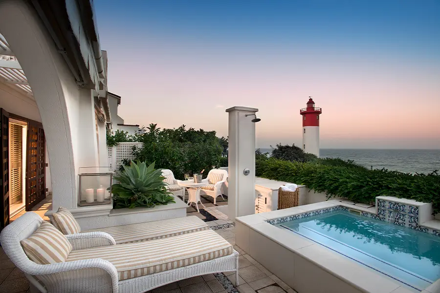 Suite de lujo con vistas al mar