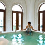 El jacuzzi del Spa 