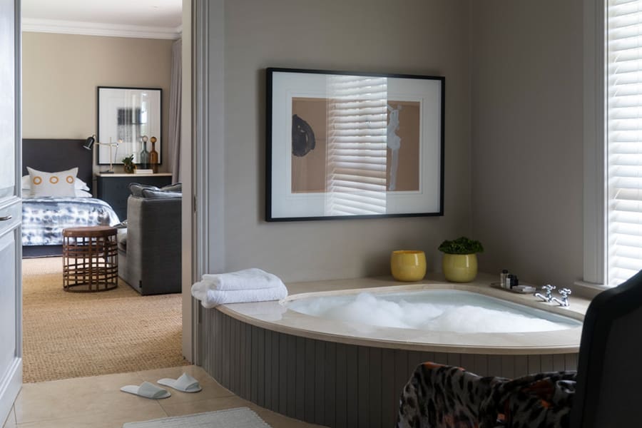 Baño de la suite Pincushion