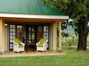 Relax on your private deck and listen to the sound of nature.