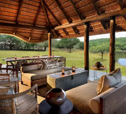 Relax on the deck.
