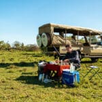 Picnic en la reserva.