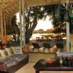 View of Pom Pom Camp lounge and deck