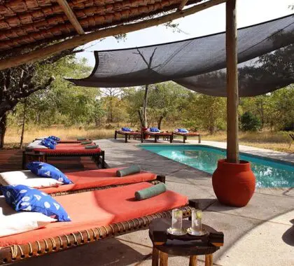 Piscina en Siwandu.