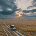 Dramáticos cielos en Amboseli.