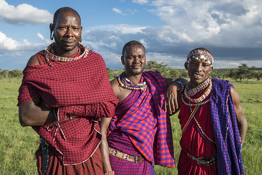 Cultural interactions with Maasai warriors. 