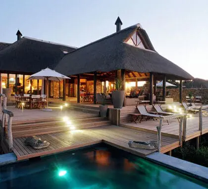 Pumba Water Lodge.