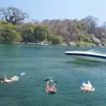 Water activities at Lake Malawi.