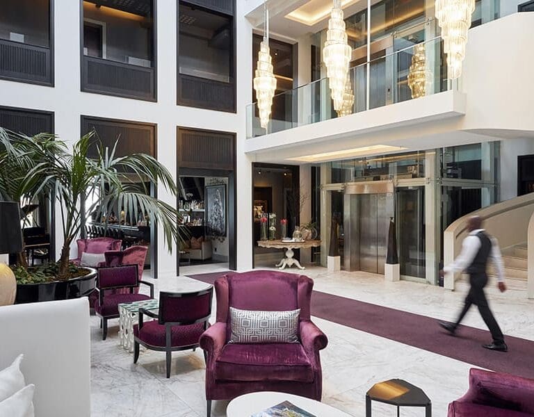 The Queen Victoria Hotel is situated within a precinct of heritage buildings in the V&A Waterfront district.