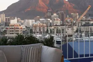 Vista de la terraza de la Suite Presidencial.