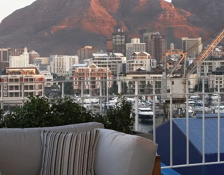 Presidential Suite terrace view.