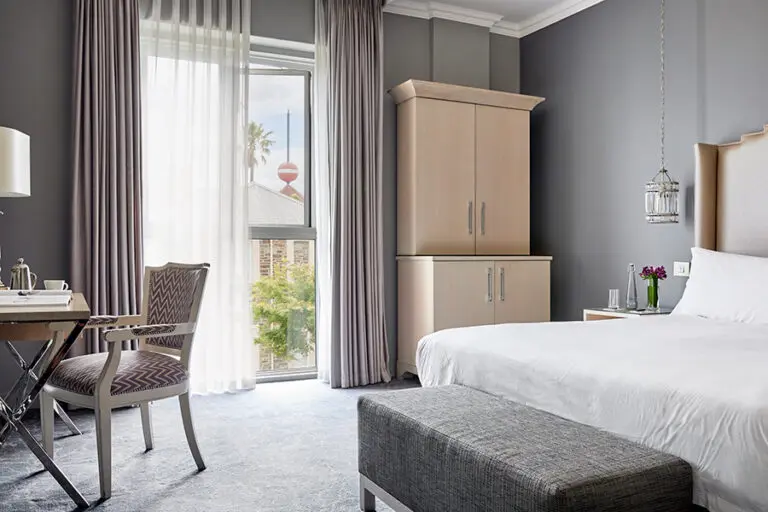 All rooms have private patios or Juliet balconies.
